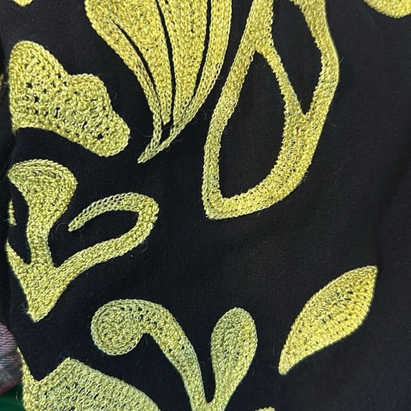 INC International Concepts Black and Yellow Sheath Mini Dress - Picture 8 of 8